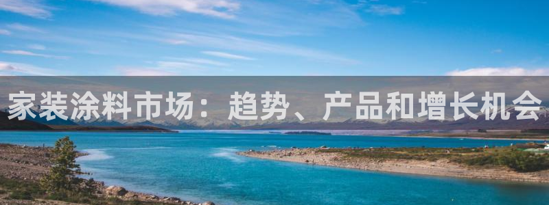 和记ag网址：家装涂料市场：趋势、产品和增长机会