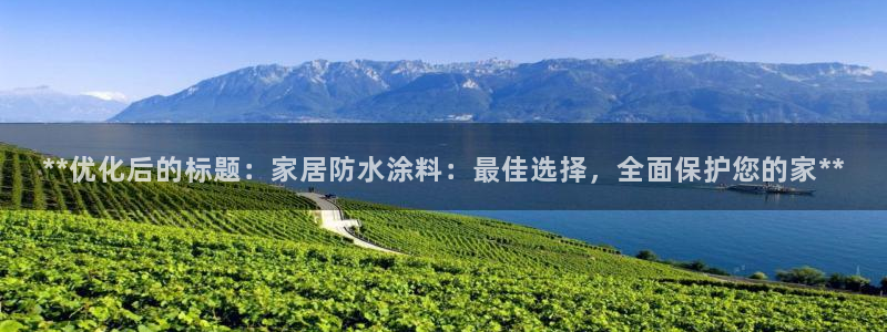 和记平台注册：**优化后的标题：家居防水涂料：最佳选择，全面保护您的家**