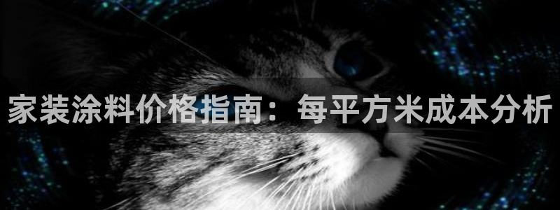 和记h88游戏：家装涂料价格指南：每平方米成本分析