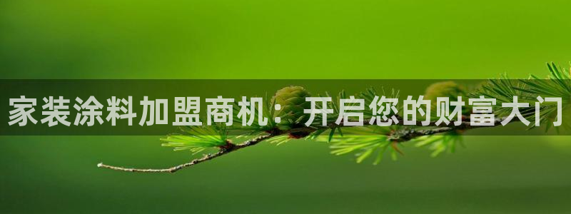 和记平台注册：家装涂料加盟商机：开启您的财富大门