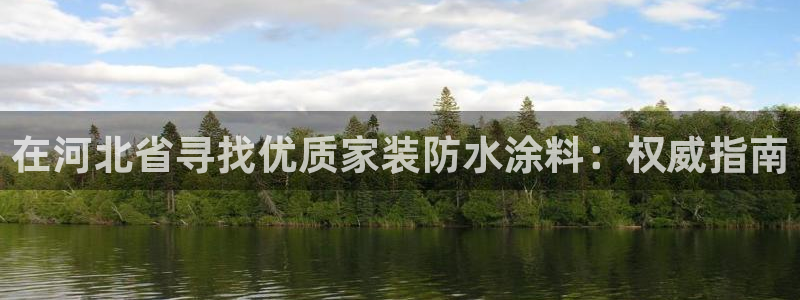 和记ag旗舰厅：在河北省寻找优质家装防水涂料：权威指南