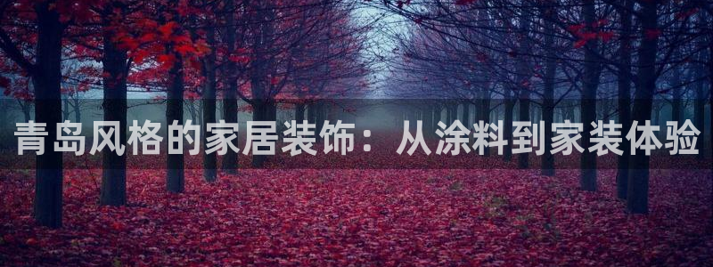 和记(福建)商贸有限公司：青岛风格的家居装饰：从涂料到家装体验