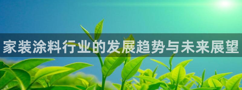 和记 中国首页：家装涂料行业的发展趋势与未来展望