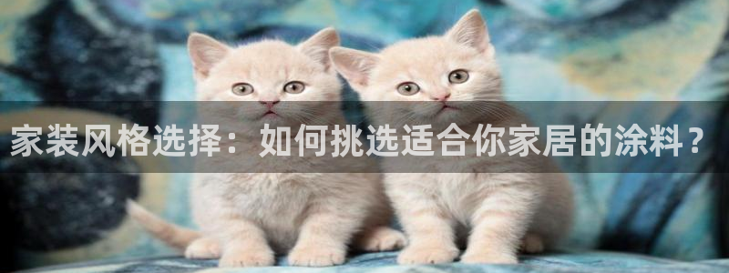 和记登陆：家装风格选择：如何挑选适合你家居的涂料？
