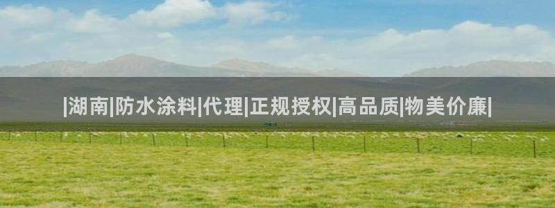 ag和记app：|湖南|防水涂料|代理|正规授权|高品质|物