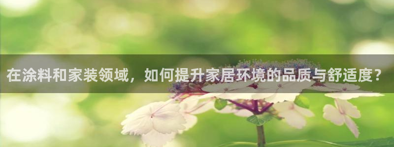 和记pc：在涂料和家装领域，如何提升家居环境的品质与舒适度？